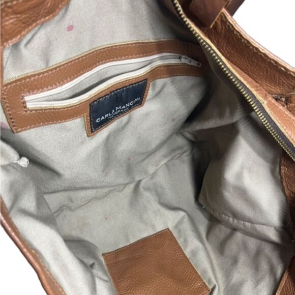 Carla Mancini Carmel camel brown tassel bag - Picture 3 of 15